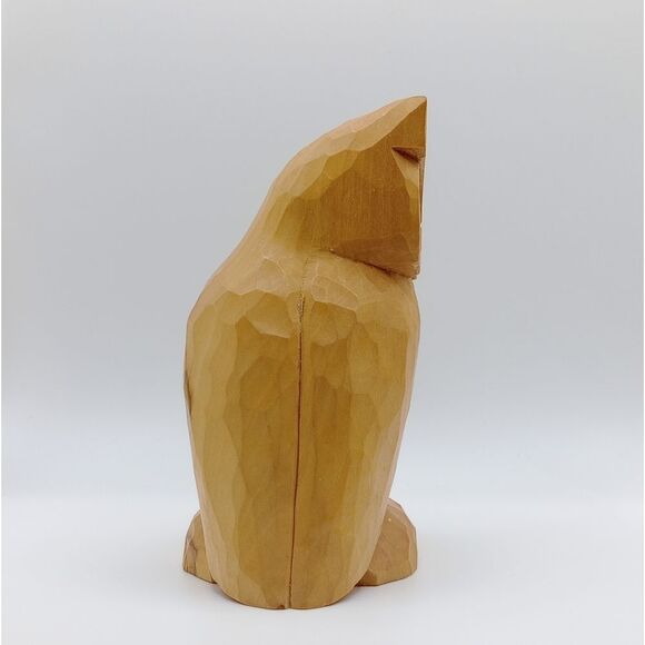 Carved owl - Picture 4 of 9